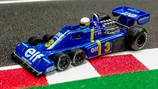 MINI GT 583 1/64 Scale Tyrrell P34 3 Jody Scheckter 1976 Swedish GP Winner Diecast Model