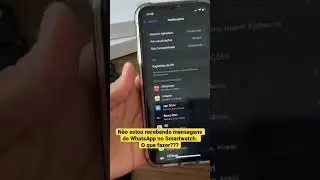 What to do when I don't receive WhatsApp messages on my Smartwatch???? 