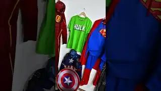 My Collection of Superhero Costumes