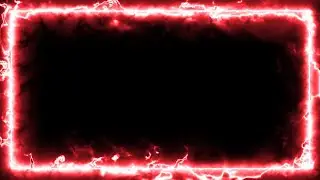 Neon Light Border Black Screen Effects, Neon Frame Background Video Effects, Green Screen Effects