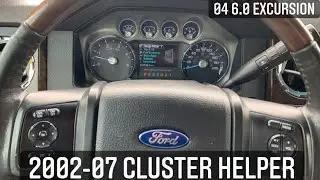 2002-07 Cluster Helper pre-production Info, Install & Test Drive on 04 6.0 Excursion