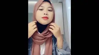 vidhia kenakan jilbab live tiktok