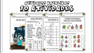 ATIVIDADES COM TEMÁTICA NATAL