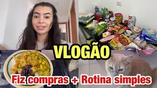 VLOGÃO- ROTINA SIMPLES COMPRAS e MUITO FRIO 🥶 EM São José dos pinhais💜 por-Jane Uchoa 💕