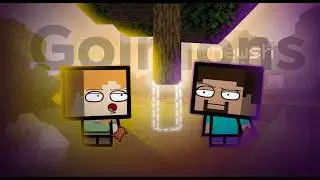 AMINE et BILLY sont GUEZ à Minecraft!! - Animation