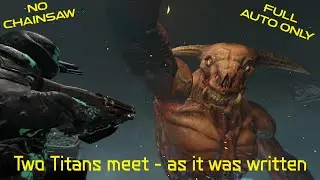 The Icon of Sin Boss Fight using only Full Auto (No Chainsaw - Deathless Nightmare)