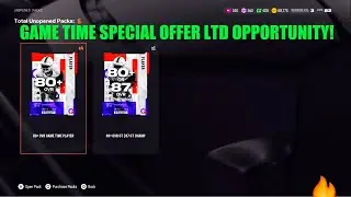 GAME TIME LTD OPPORTUNITY PACK, Madden 25 Ultimate Team