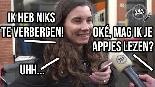 SEXTING APPJES LEZEN van VOORBIJGANGERS || Voxpop #39