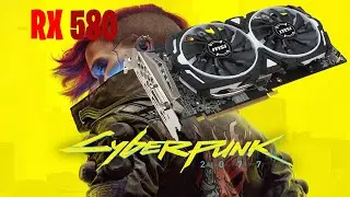 Cyberpunk 2077 Nextgen Patch 1.5 vs RX580 with Custom Driver