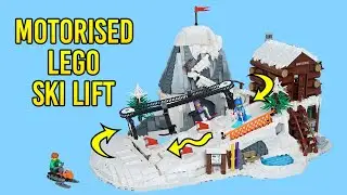 Working LEGO Ski Lift - Fully Automatic!