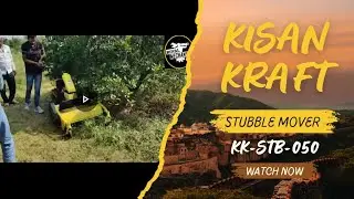 Transform Your Farming Routine with the Kisan Kraft Stubble Mover