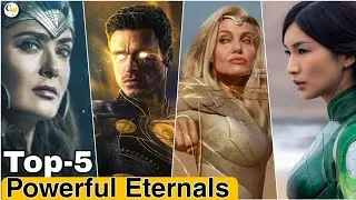 Top-5 Powerful Eternal Members | Ranked Video in Hindi | ComicWood
