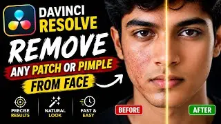 How to Remove Pimples & Patches in DaVinci Resolve 