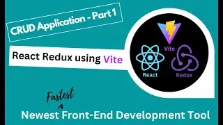 React Tutorial using Vite (FASTEST NEWEST development tool) to build a CRUD App 2023 - Pt 1
