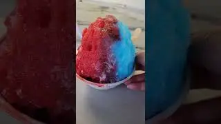 Shaved ice Hawaii Big Island #hawaii #bigislandhawaii #shavedice #yummy #vacation #sweet #vacaylife