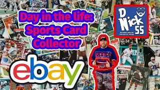 Selling and collecting sports cards! Day in the Life!