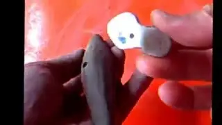 オカリナを磨いて光沢を・・・