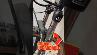 Wait…the SR Suntour XCM34 can be Upgraded to 120mm? This one can!