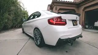 BMW M235i Carbon Fiber Spoiler Install!