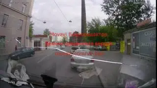 Авария/ Снес бампер