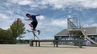 No Comply Pole Jam Variations | Skateboarding | 2020