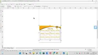 Cara membuat kalender pada aplikasi CorelDraw X5