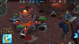 League of legends Mobile Preview - Korean Language