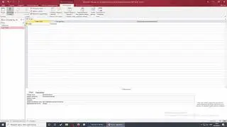 Інтерфейс програми Access, створення таблиць. Типи даних.