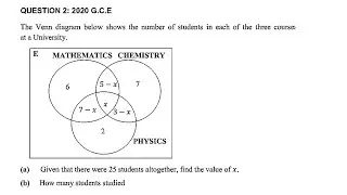 2025 GCE Maths Paper 2: Master Set Theory & Venn Diagrams for Exam Success | DMS Online School