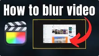 How to Blur Video in Final Cut Pro (Step-by-Step Guide)