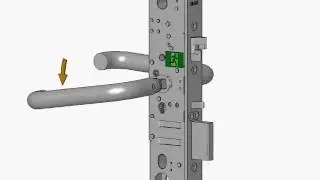 Настраиваемые функции электрозамка EL460 ABLOY