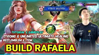 RAFAELA COUNTER META DIGGIE BRUNO!! BEST BUILD RAFAELA TERSAKIT & TERKUAT 2023 - MOBILE LEGENDS