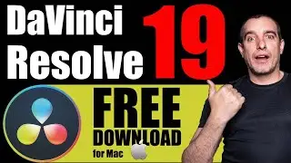 How to Download & Install Davinci Resolve 19 FOR FREE in 2 Minutes! (MAC)