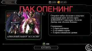 Открываю АЛМАЗНЫЙ НАБОР АССАСИН