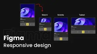 Responsive card design in figma