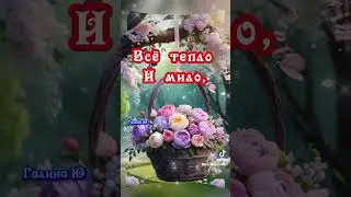Доброе утро