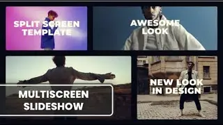Multiscreen Slideshow for After Effects Templates 2024