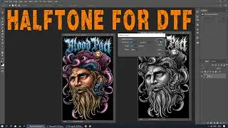 Halftone for DTF and DTG in Photoshop Part 2