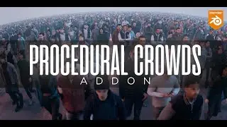 Procedural Crowds Add-on