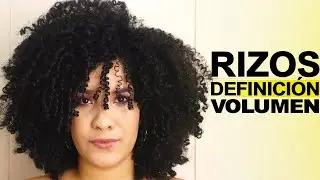 Rutina de Definicion + Volumen/ Cabello Rizado