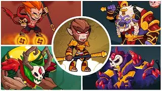 Monkey King To The West Level - All Bosses (Android, IOS)