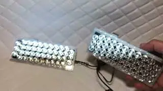 Стробоскопы белые led вспышки 12/24V