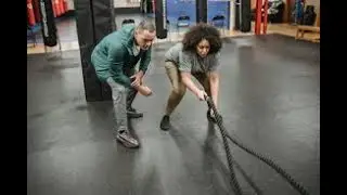 Biceps & Triceps Workout (resistance band).