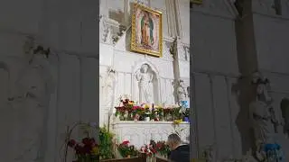 Our Lady of Guadalupe at St. Patrick's Cathedral. See description. 