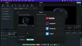 Testing Export 4K Video in Wondershare Filmora 12 on MAC
