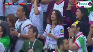 ملخص مباراة اسبانيا وإيران