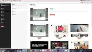 How to change the template for your website