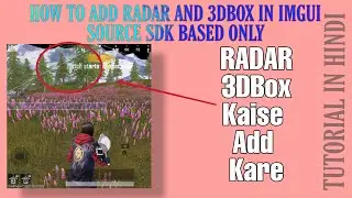 How To Add Radar  In ImGui Source