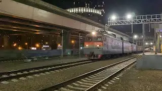 Электровоз ВЛ10У-971 «Грузовой» станция Кунцево. 19.04.2023.