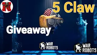 #WRwinClaw 5 Claw Giveaway War Robots 5 Gothic Mar winners